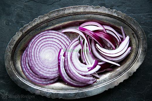 The Way of Cutting Onions slice